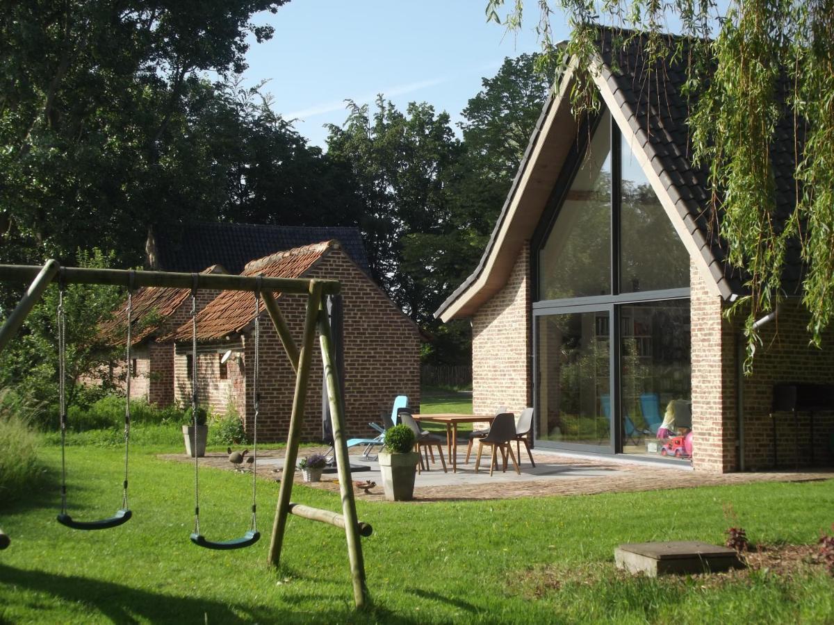 Bed and Breakfast Au Bonheur Frontalier Steenvoorde Екстер'єр фото